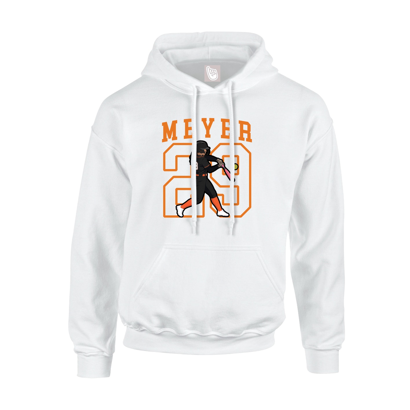 Youth Hoodie — Shirsey in White