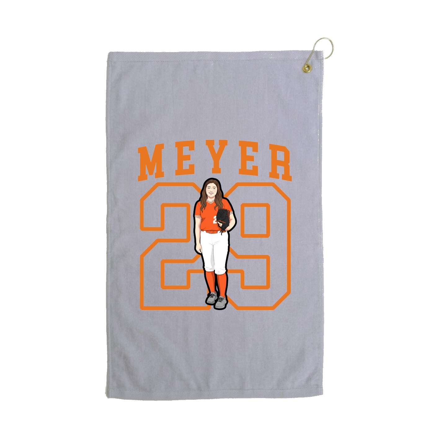 Golf Towel — Shirsey in Grey