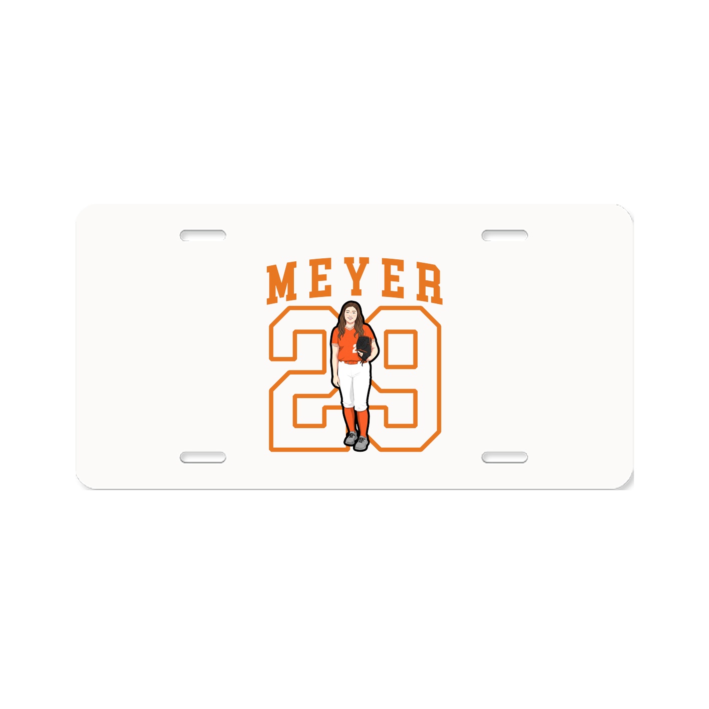 License Plate — Shirsey in Classic