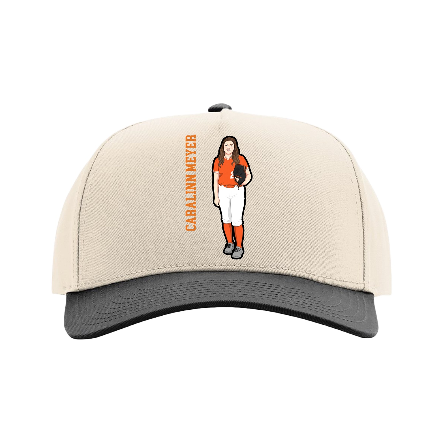Full Fabric Five-Panel Champ Cap
