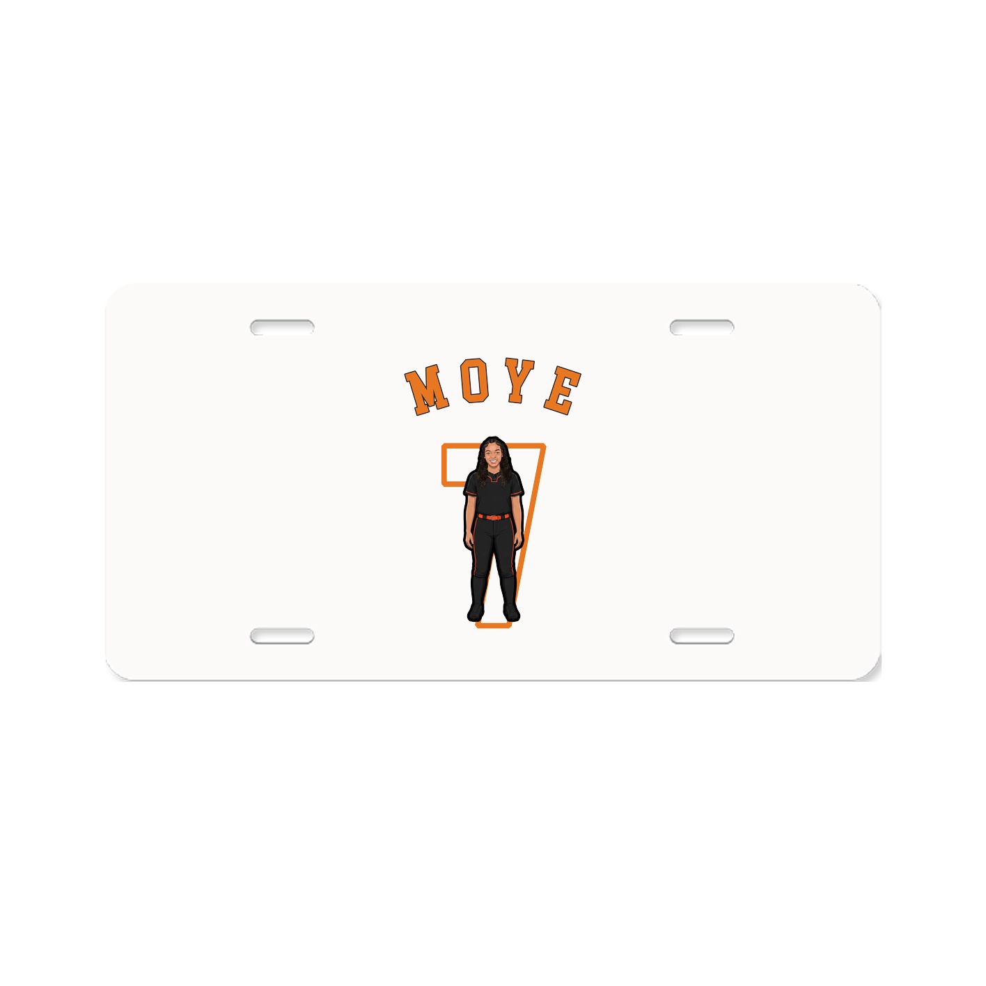 License Plate — Shirsey Arch in Classic