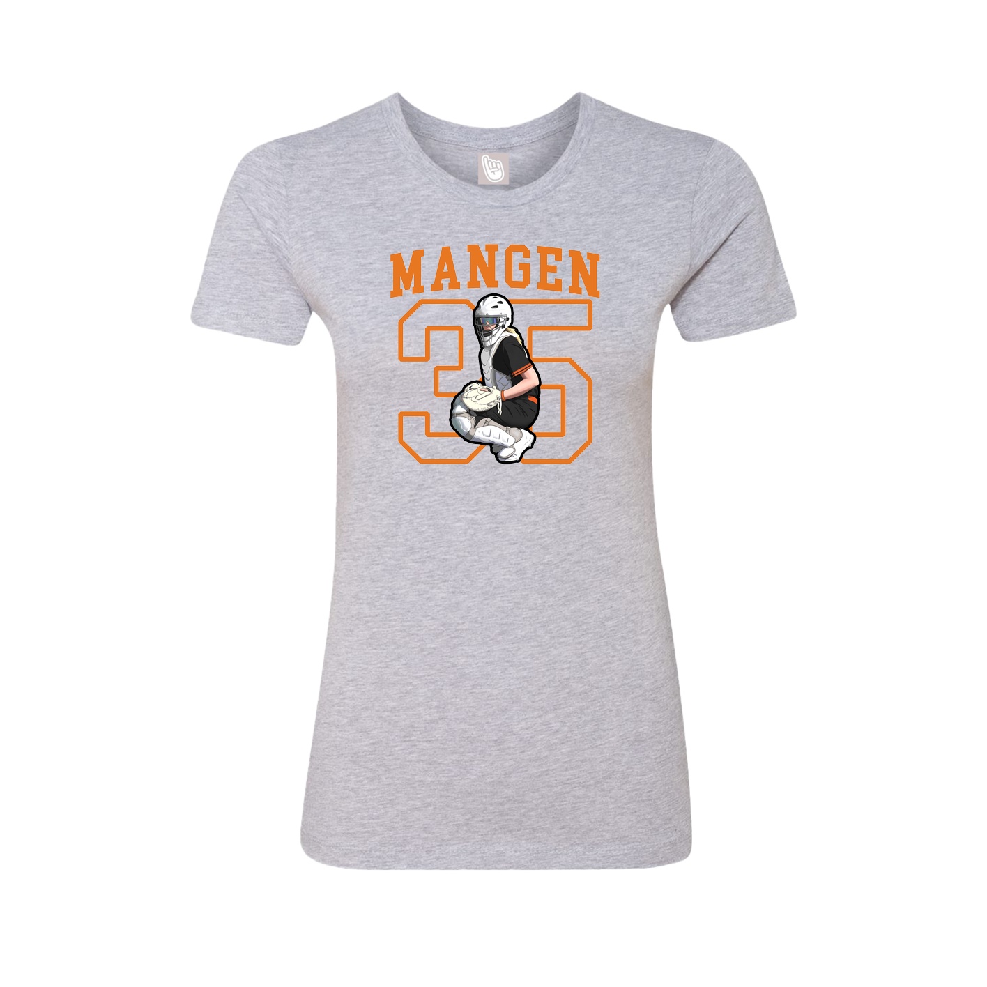 Fitted Women's Tee — Shirsey in Grey