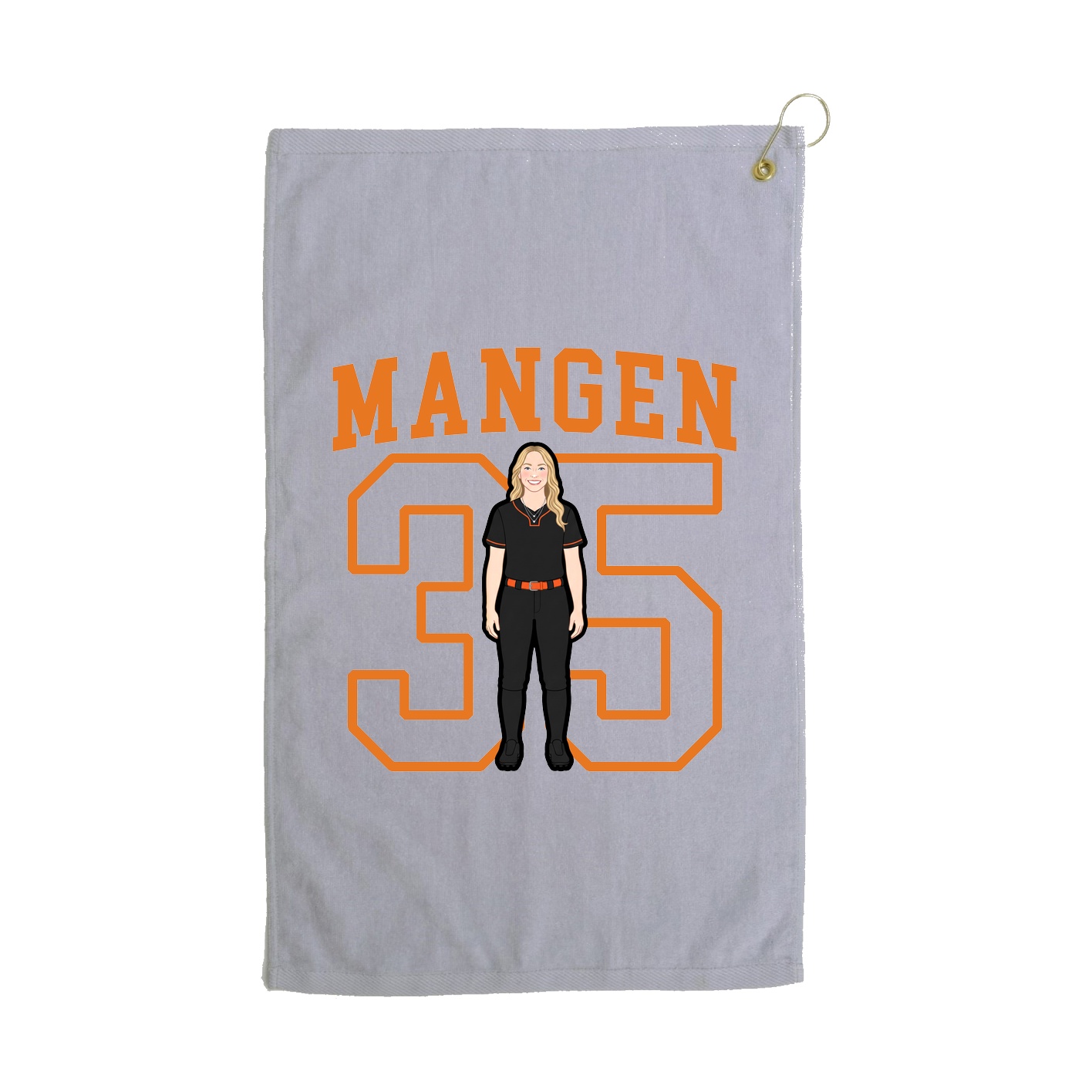 Golf Towel — Shirsey in Grey