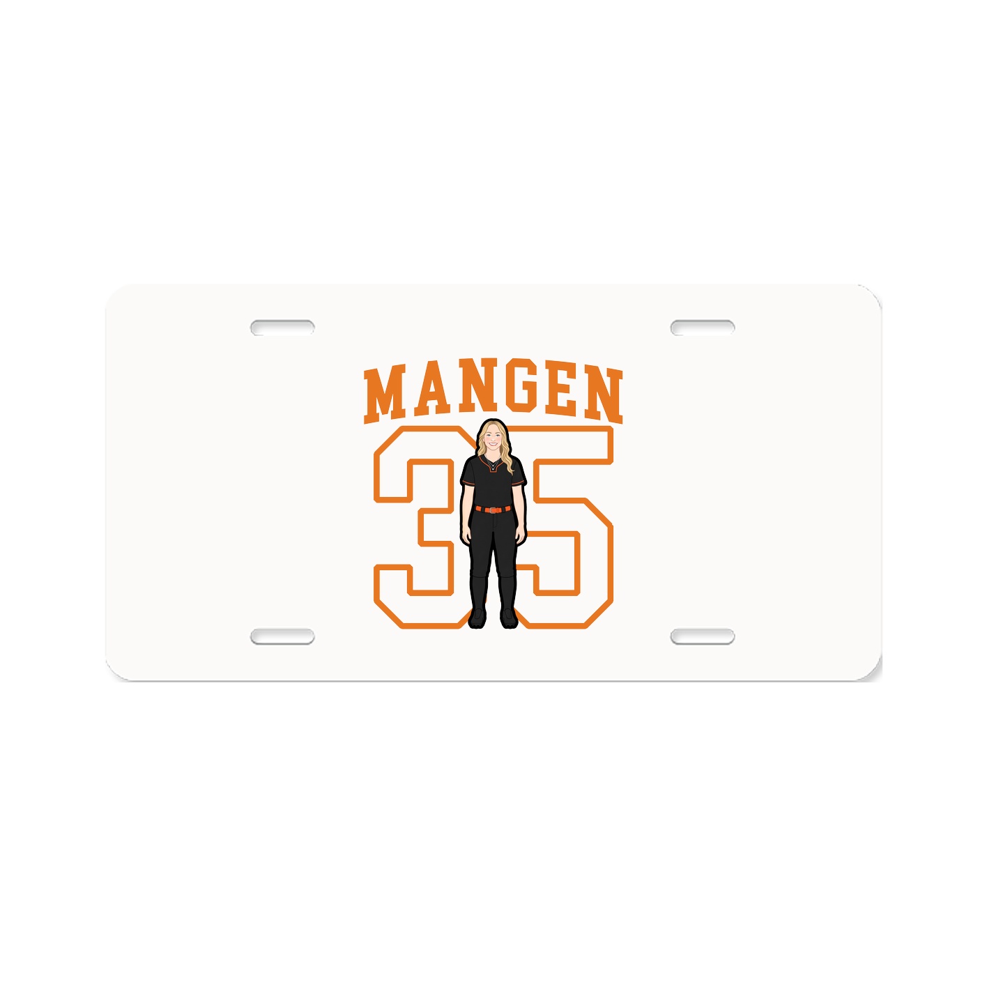 License Plate — Shirsey in Classic