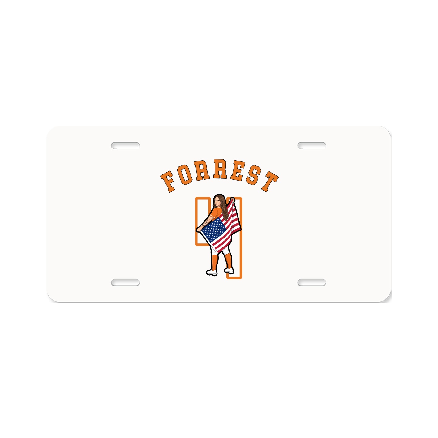 License Plate — Shirsey Arch in Classic