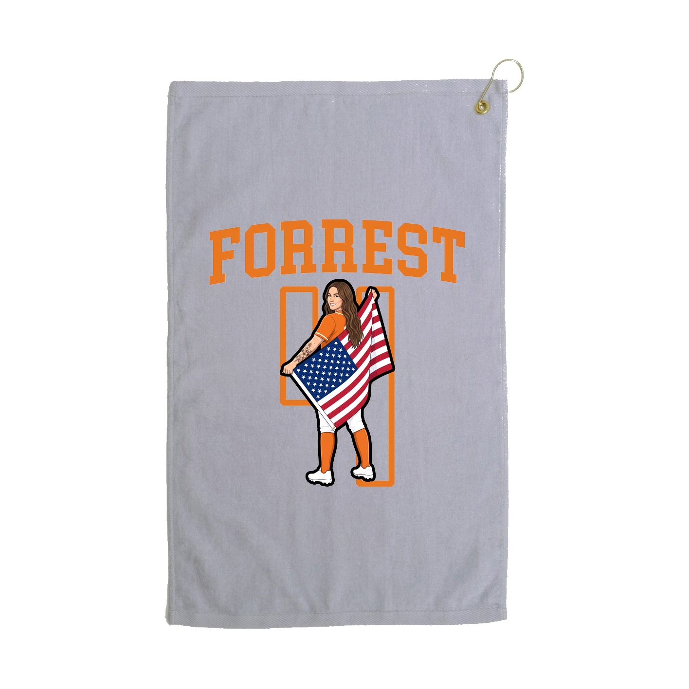 Terry Velour Golf Towel