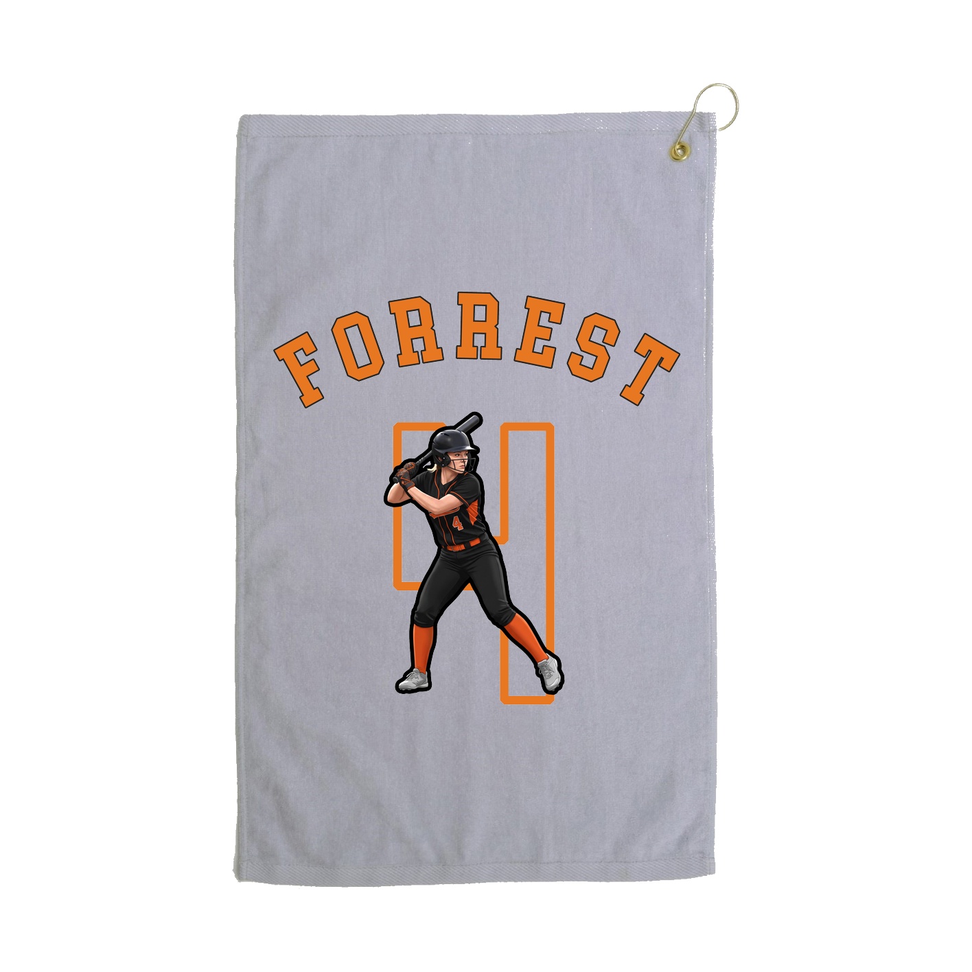 Golf Towel — Shirsey Arch in Grey