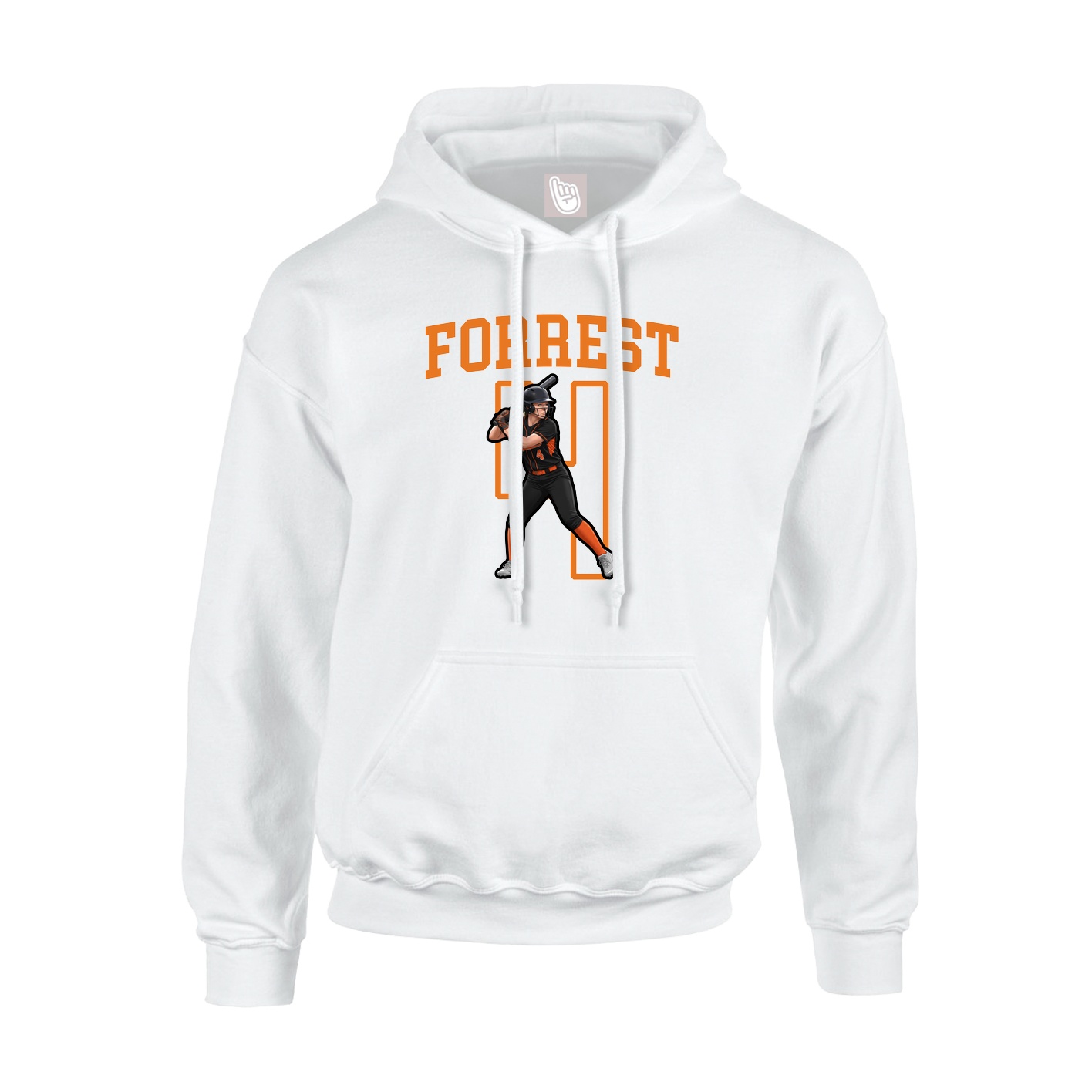 Youth Hoodie — Shirsey in White