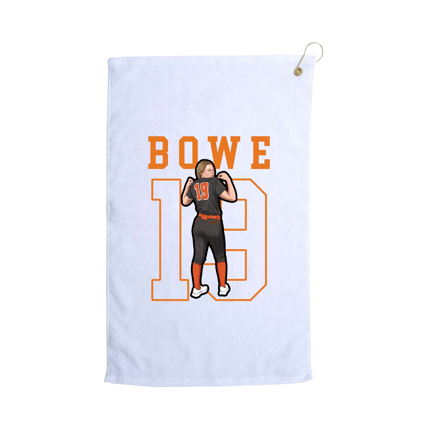 Golf Towel — Shirsey in White