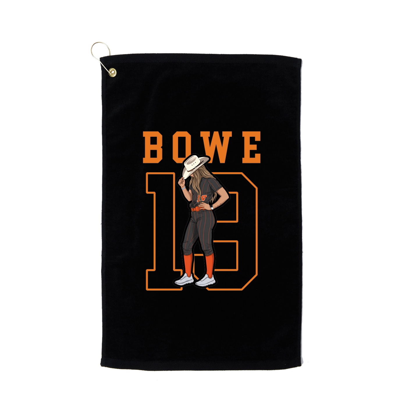 Golf Towel — Shirsey in Black