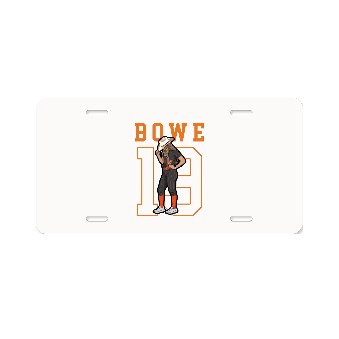 License Plate — Shirsey in Classic