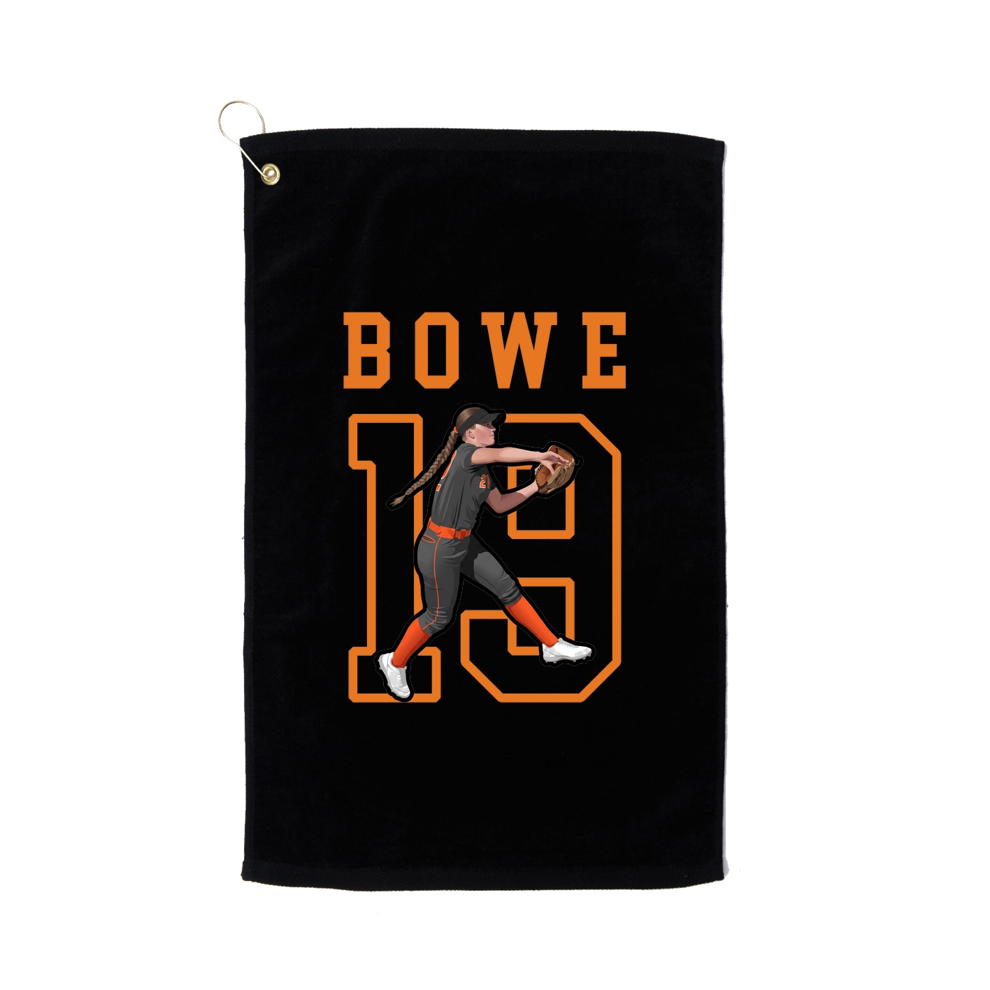 Golf Towel — Shirsey in Black