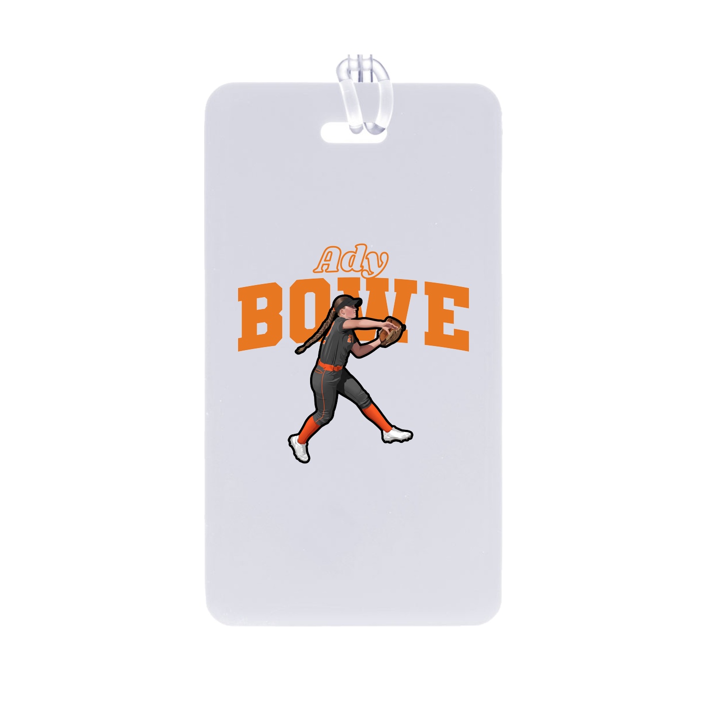 Bag Tag — Name Arch in Classic