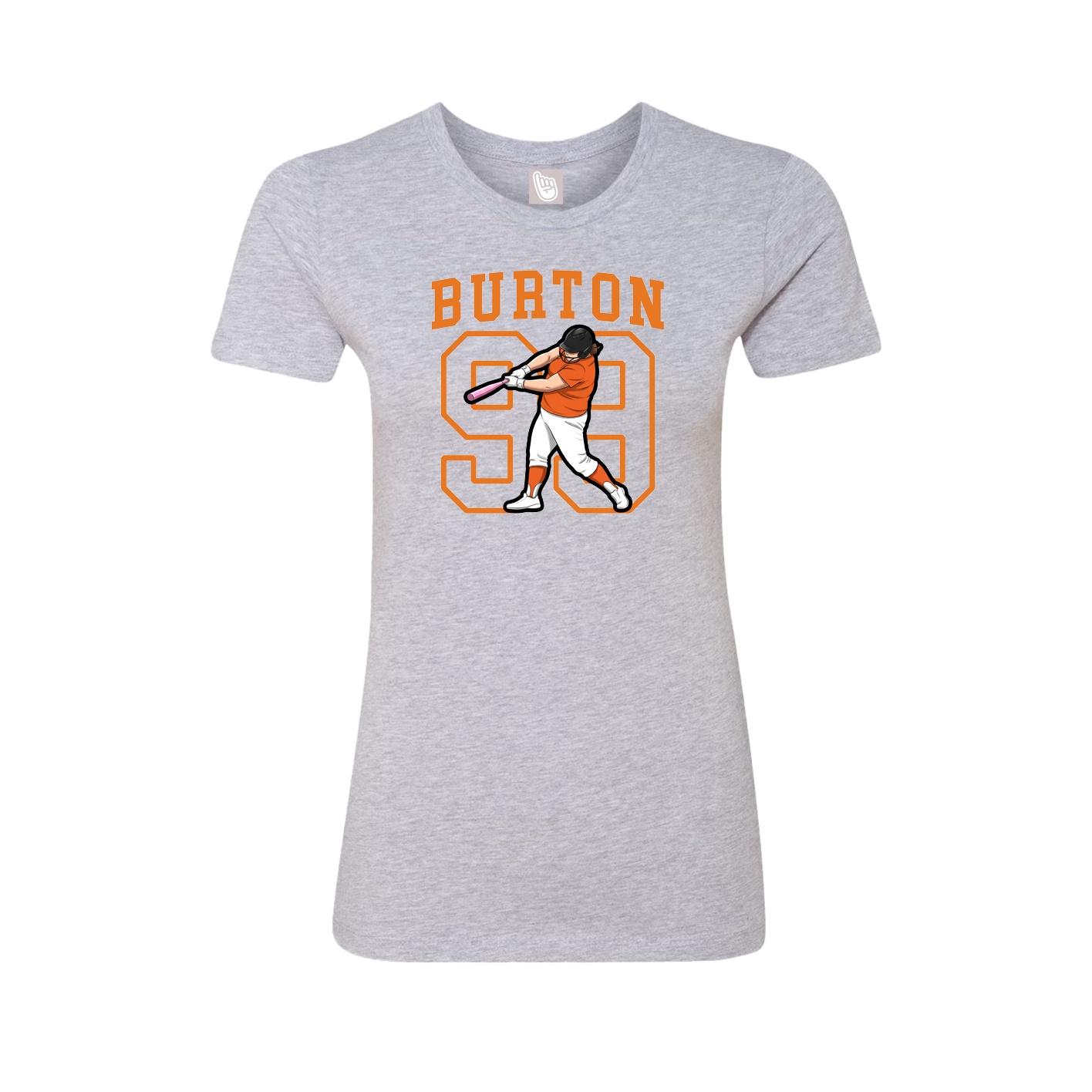 Fitted Women's Tee — Shirsey in Grey
