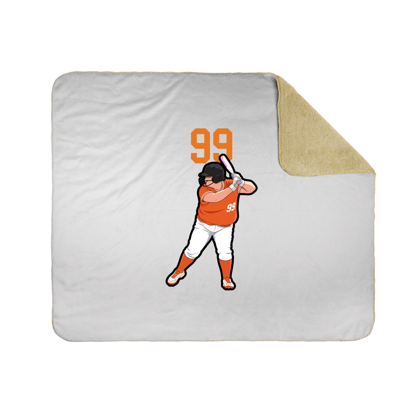 50x60 Sherpa Lined Throw Blanket