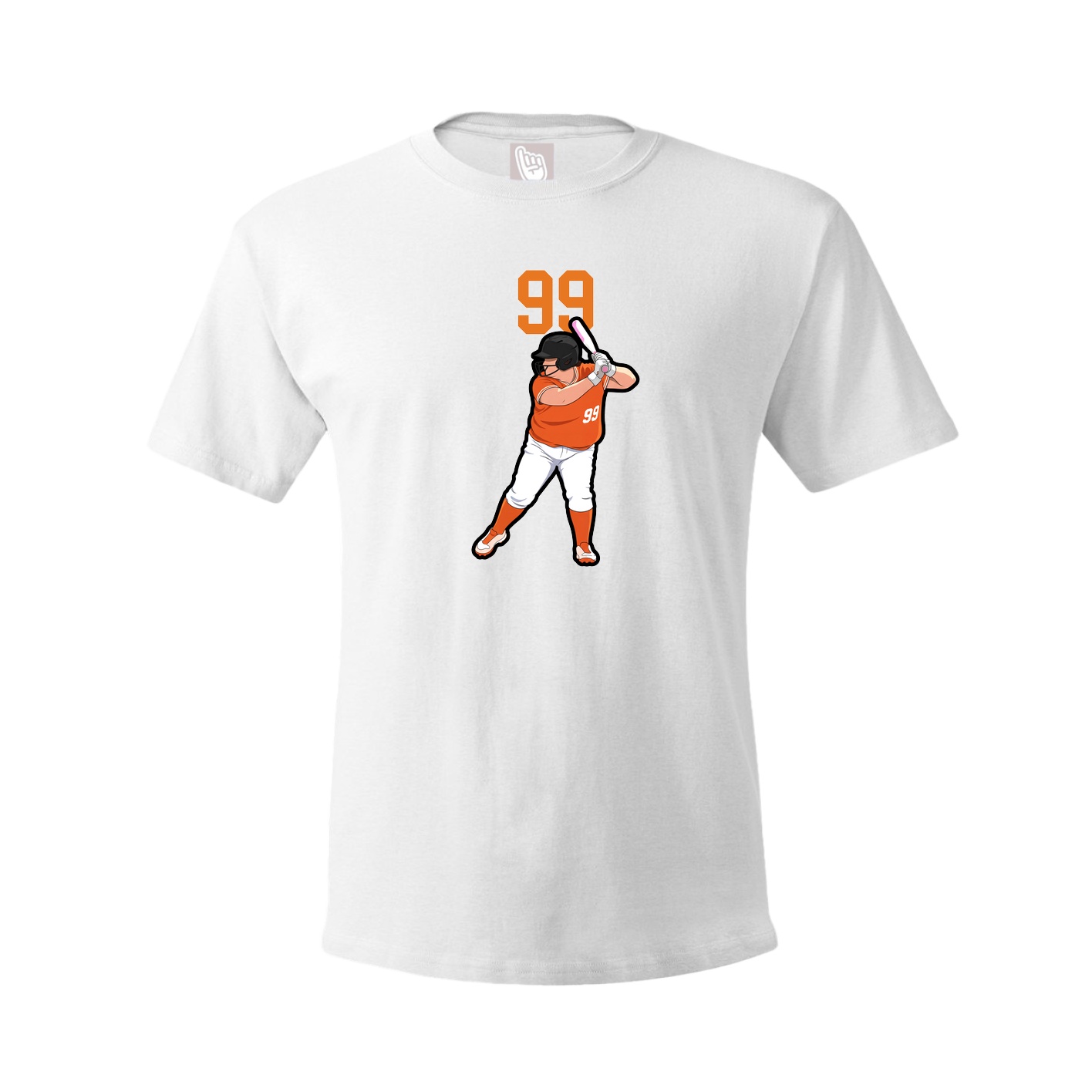 Tee — Number Top in White