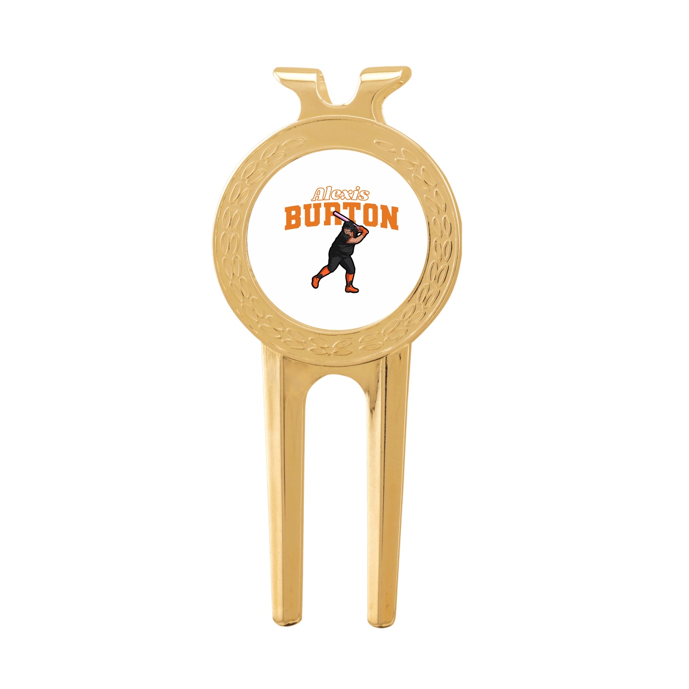 Divot Tool with Ball Marker — Name Arch in Classic