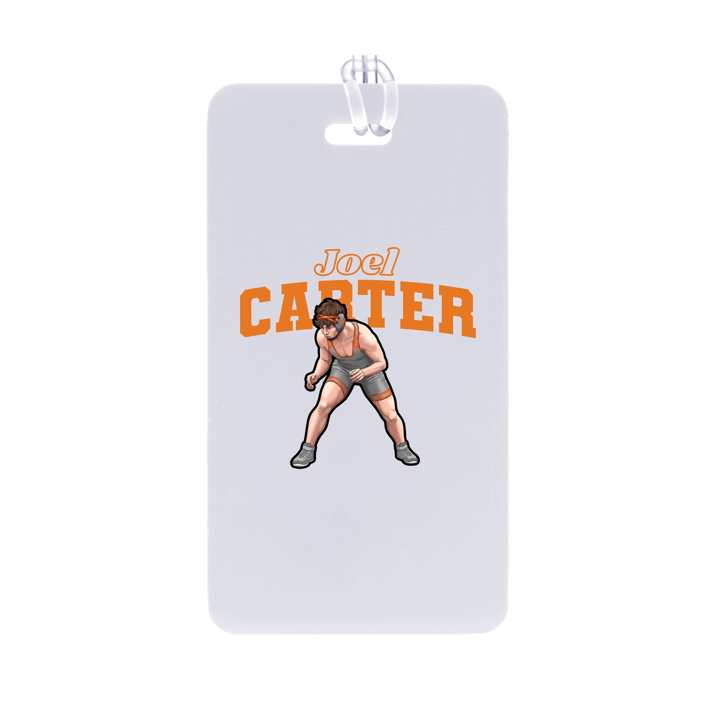 Bag Tag — Name Arch in Classic