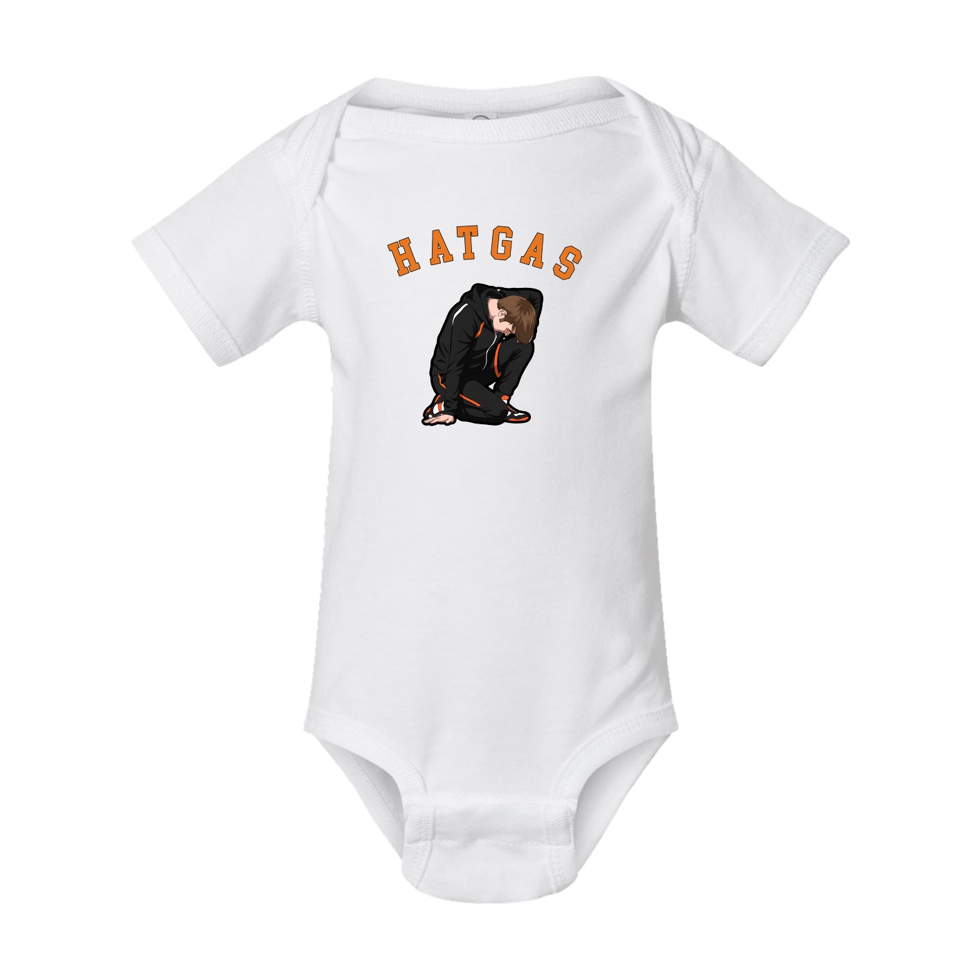 Baby Onesie — Shirsey Arch in White