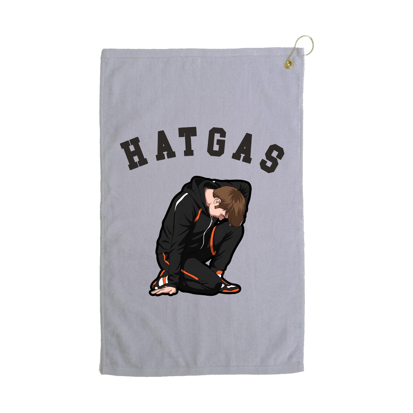 Golf Towel — Shirsey Arch in Grey