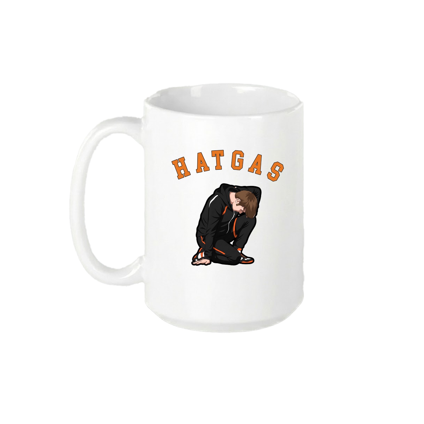 15oz Coffee Mug — Shirsey Arch in White