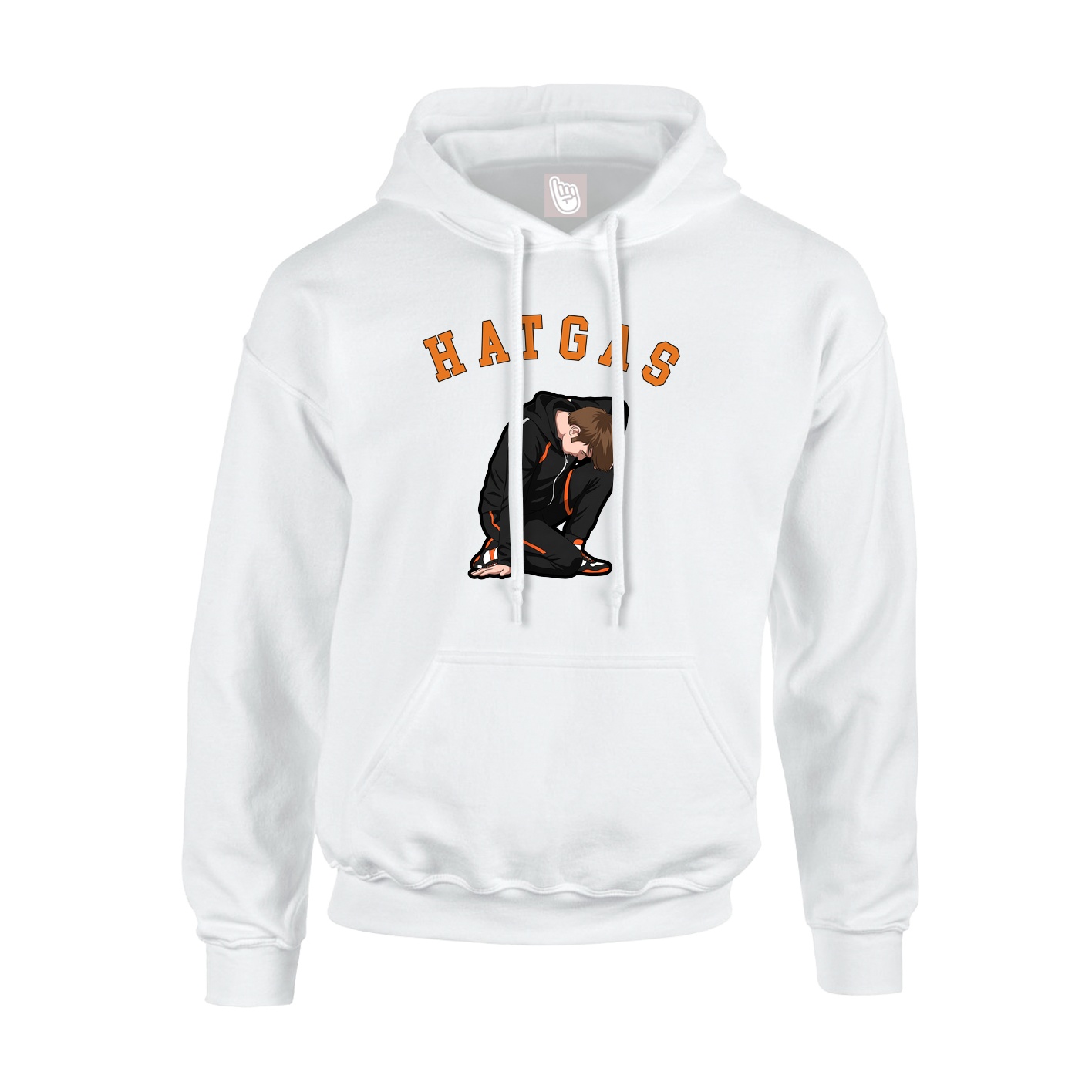 Hoodie — Shirsey Arch in White