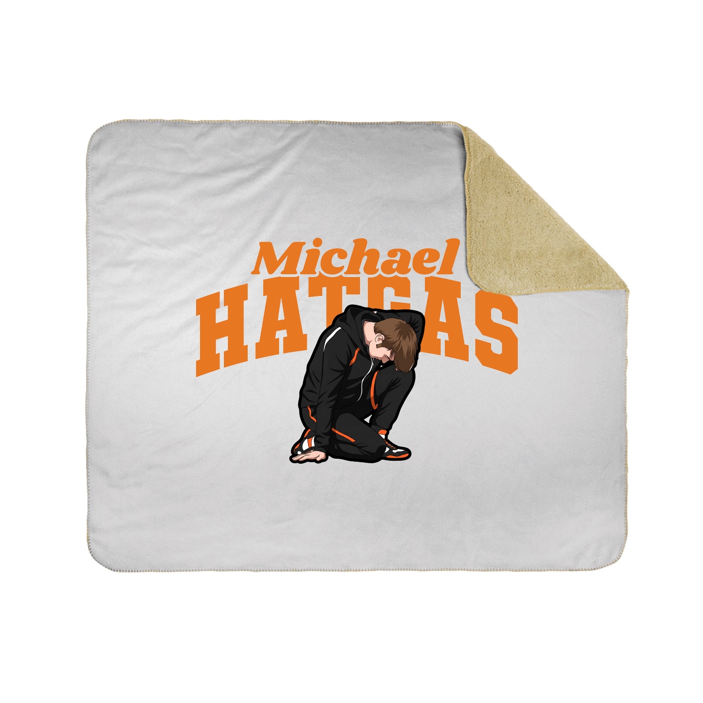 Throw Blanket — Signature Arch in White