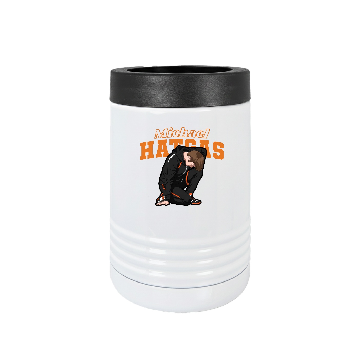 Beverage Holder — Name Arch in White