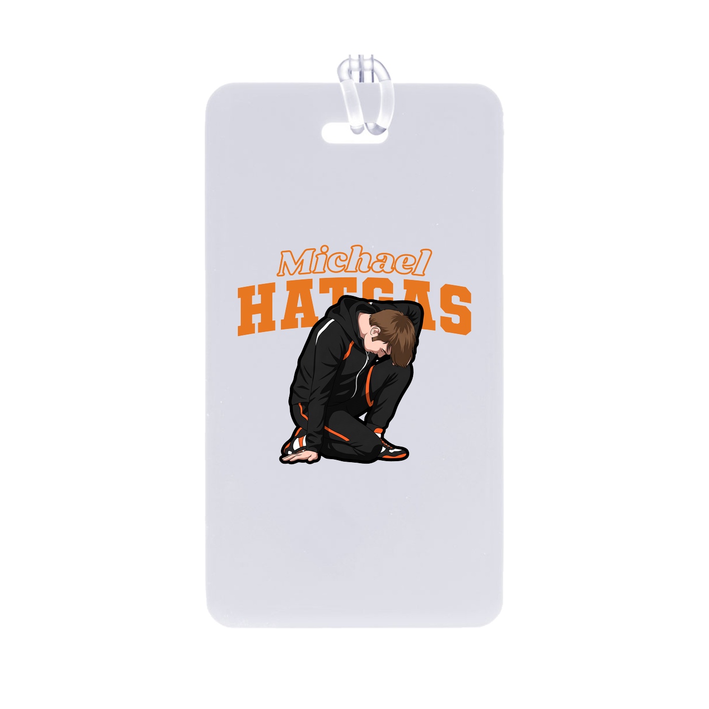 Bag Tag — Name Arch in Classic