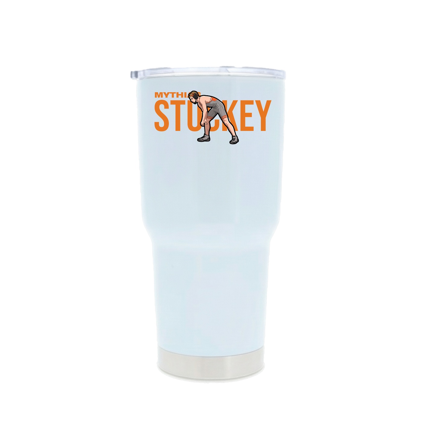 30oz Stainless Steel Tumbler — Player Name in White