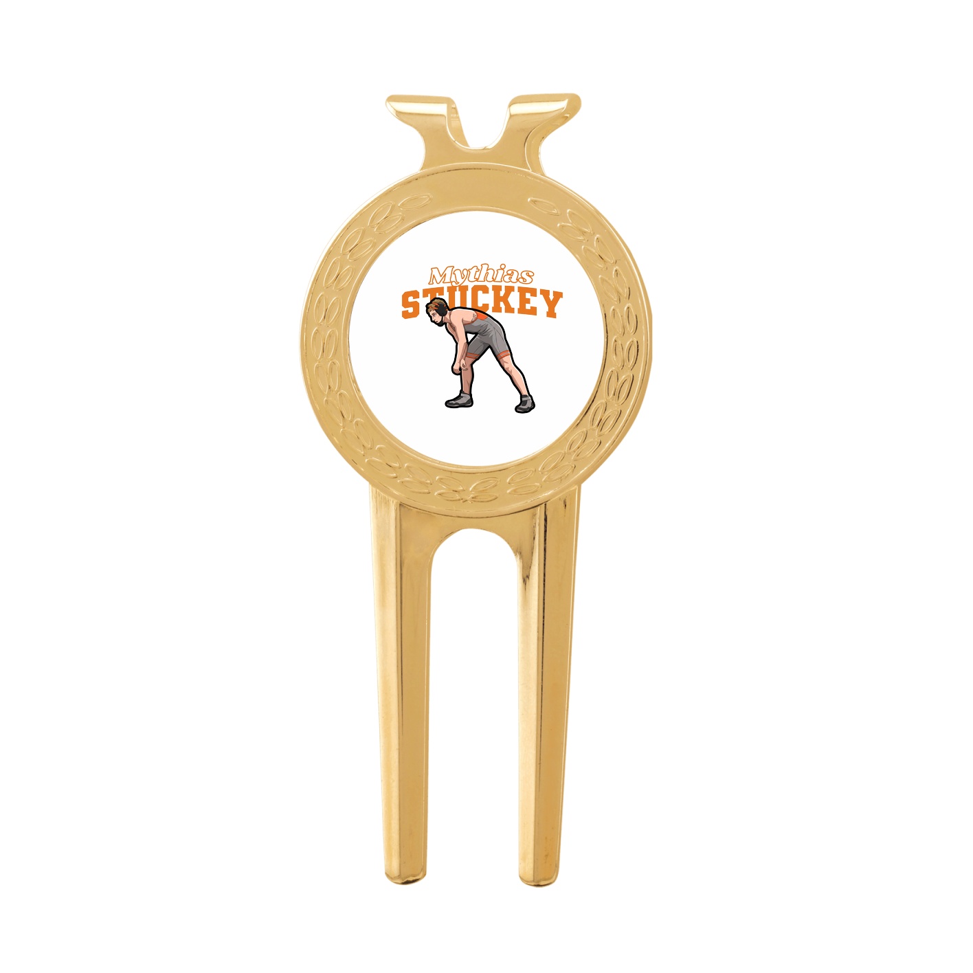 Divot Tool with Ball Marker — Name Arch in Classic