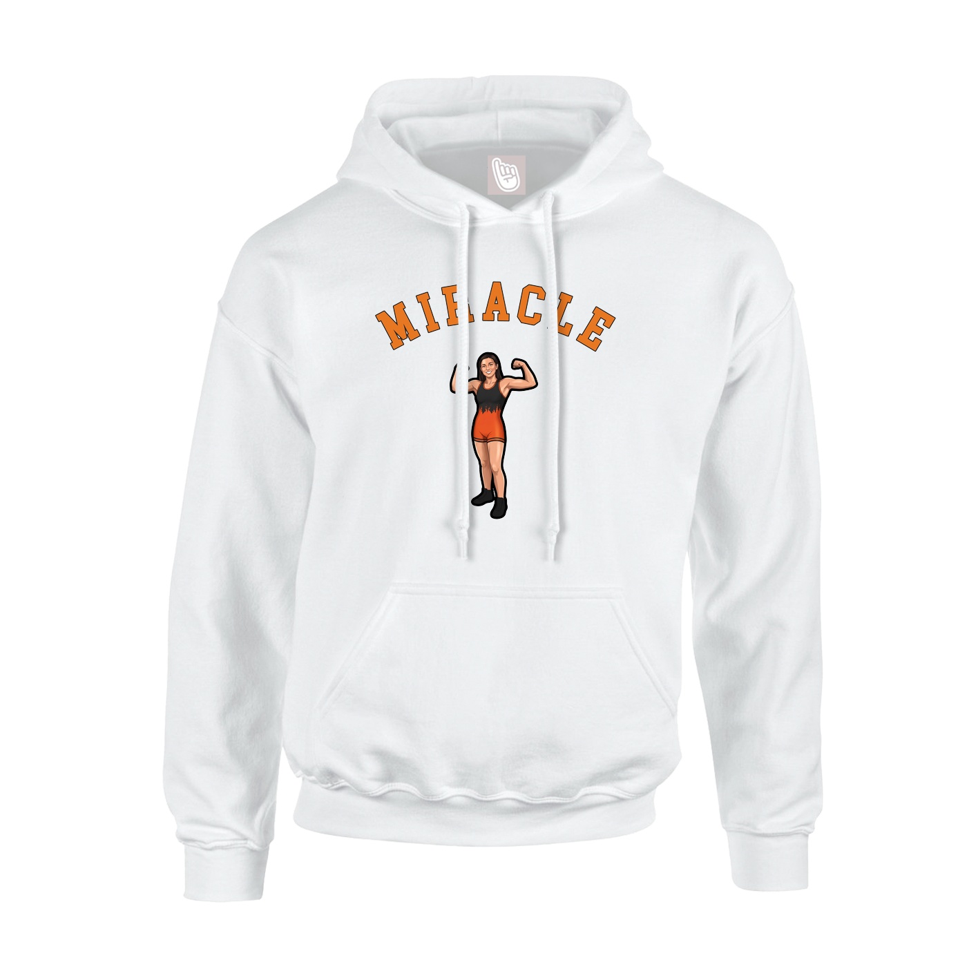Youth Hoodie — Shirsey Arch in White