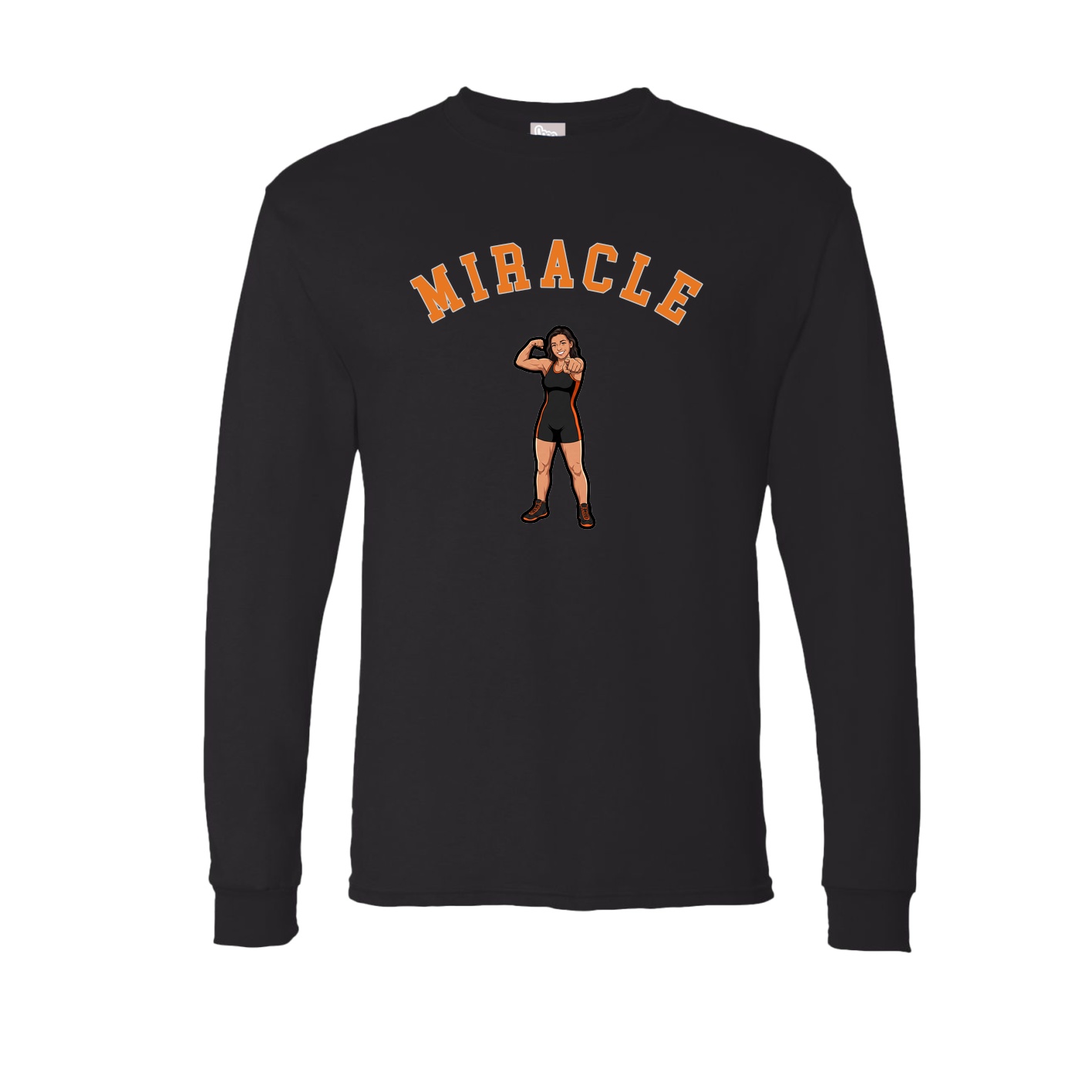Long Sleeve Tee — Shirsey Arch in Black