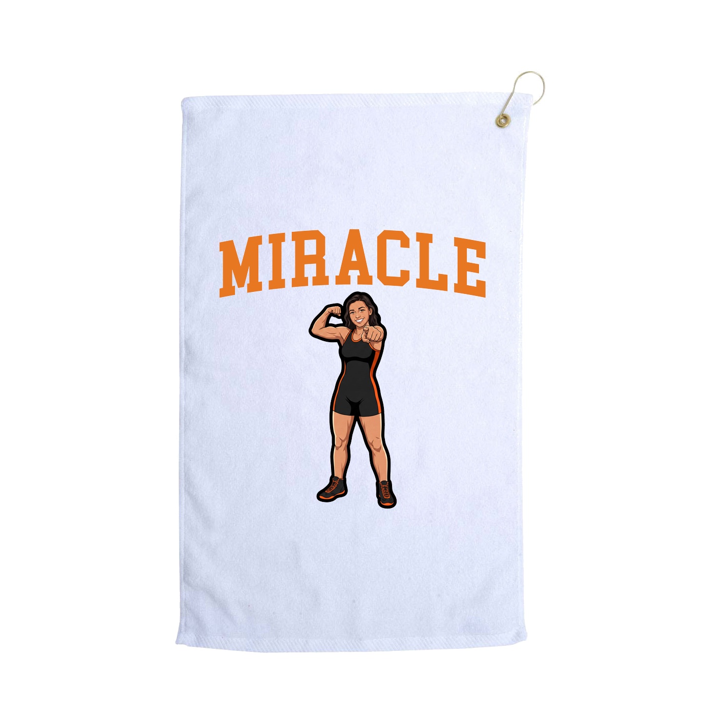 Golf Towel — Shirsey in White