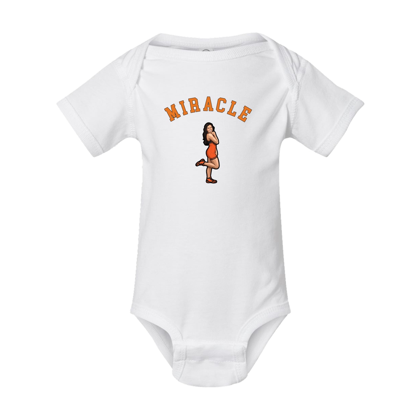 Baby Onesie — Shirsey Arch in White