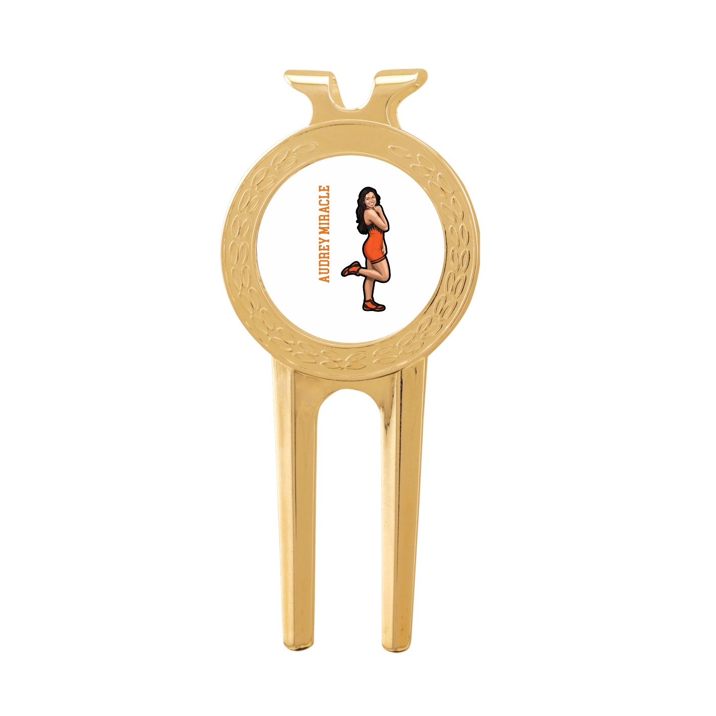 Divot Tool with Ball Marker — Name Vertical in Classic