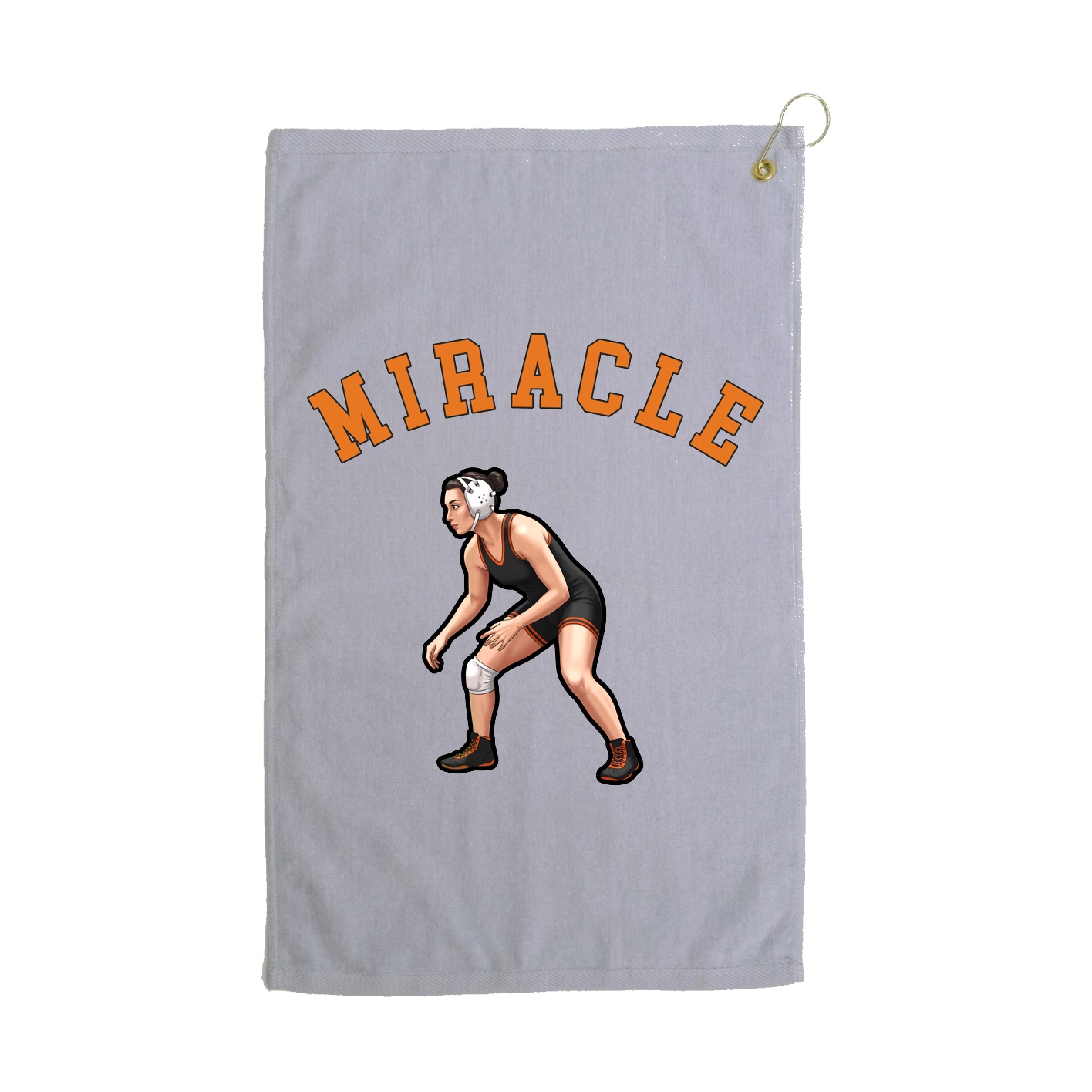 Golf Towel — Shirsey Arch in Grey