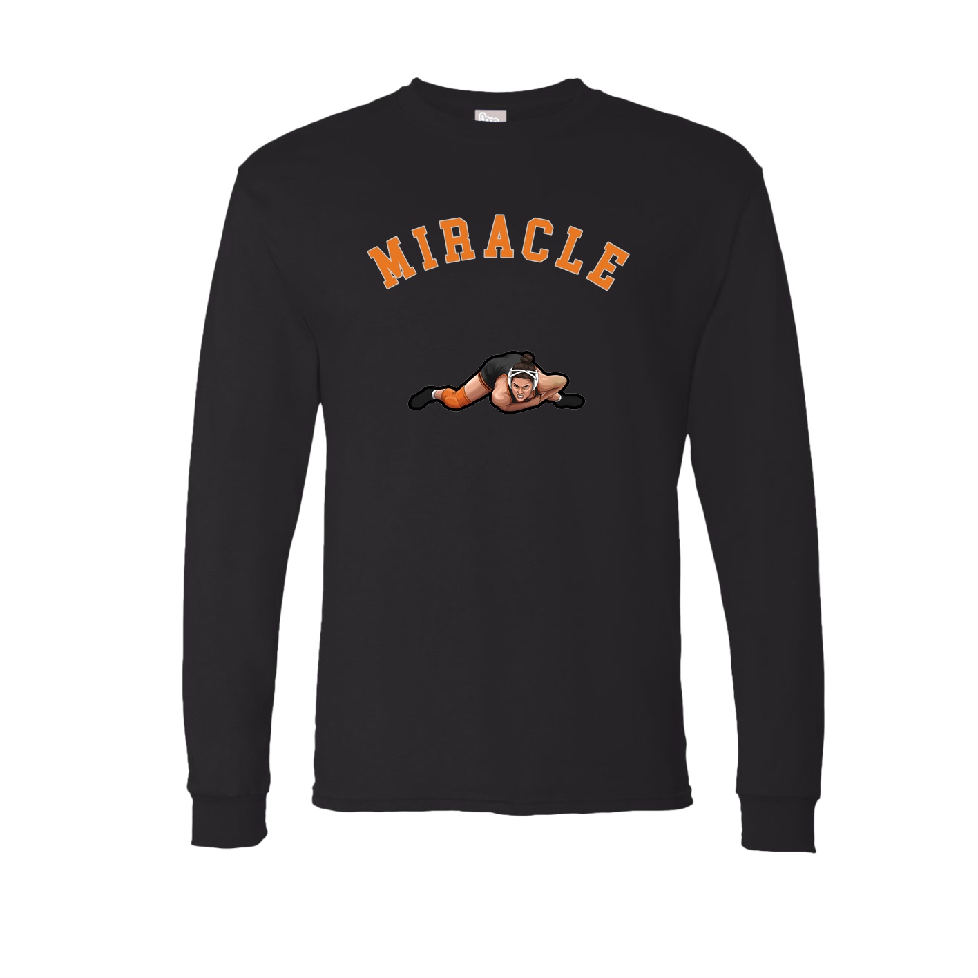 Long Sleeve Tee — Shirsey Arch in Black