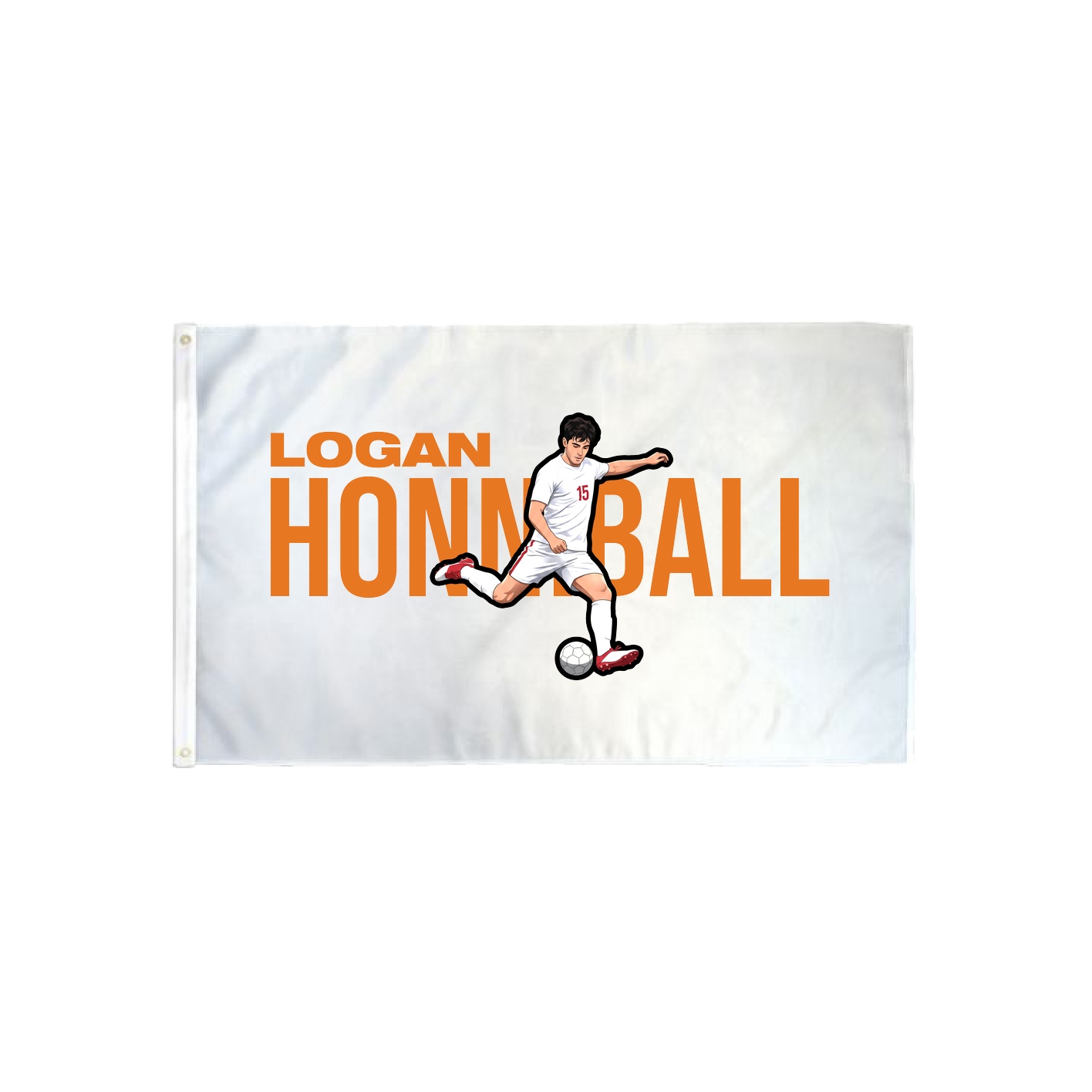 3x5 Flag — Player Name in Classic