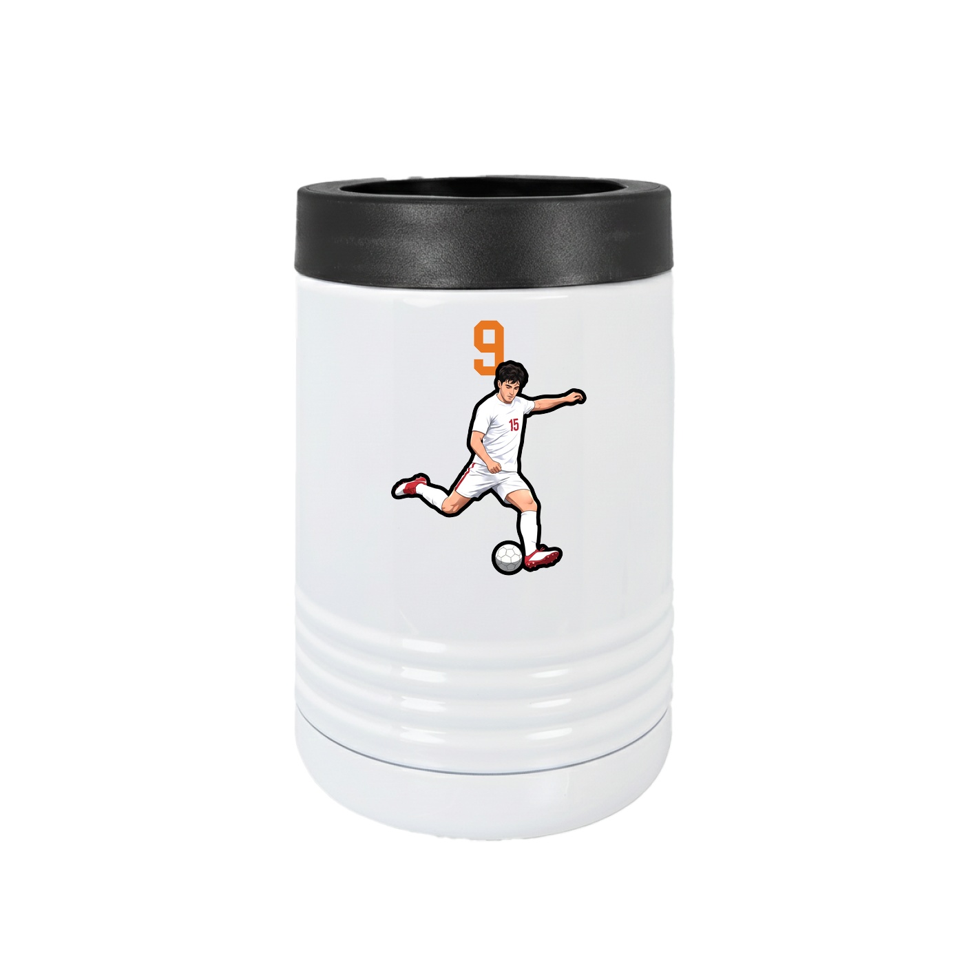 Beverage Holder — Number Top in White