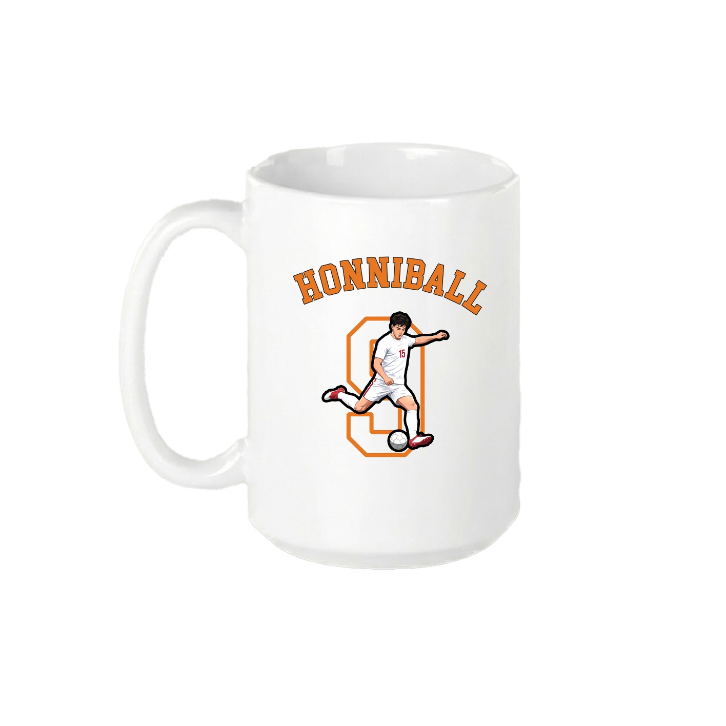 15oz Coffee Mug — Shirsey Arch in White