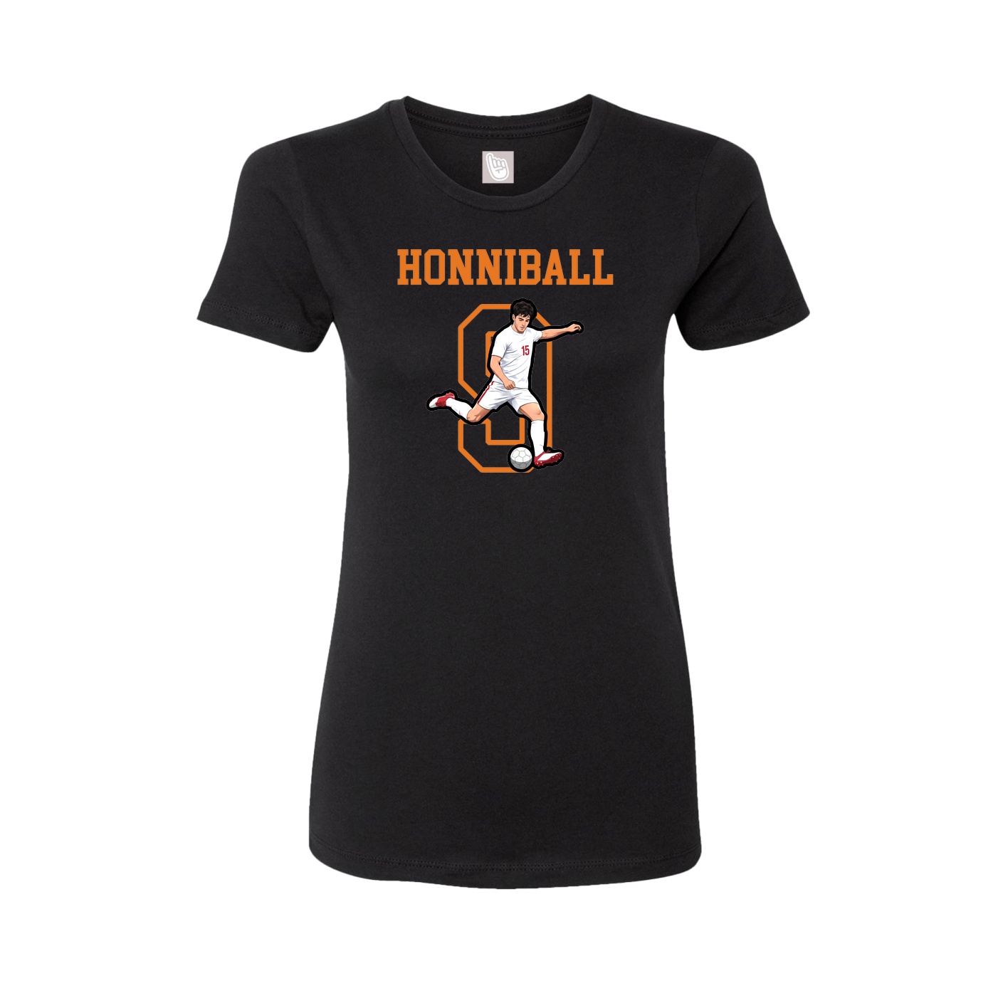 Fitted Women's Tee — Shirsey in Black