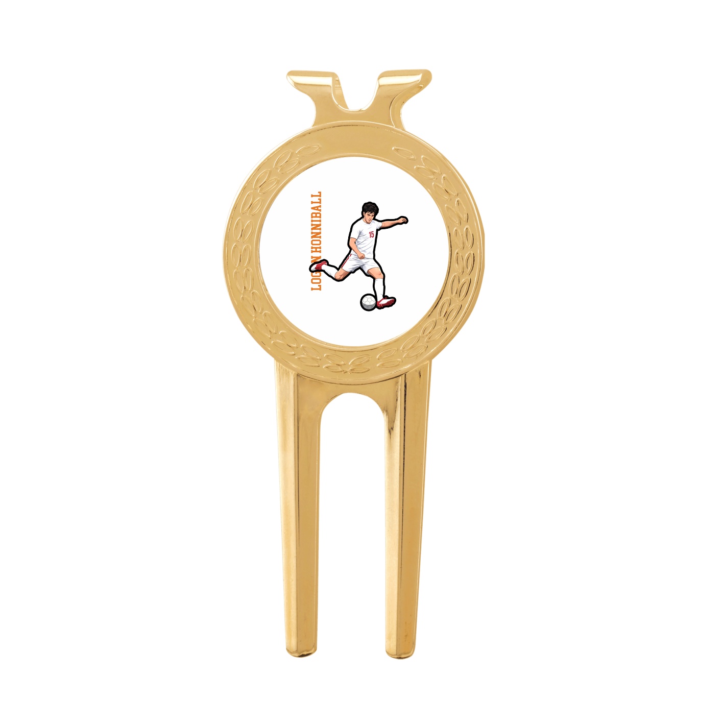 Divot Tool with Ball Marker — Name Vertical in Classic