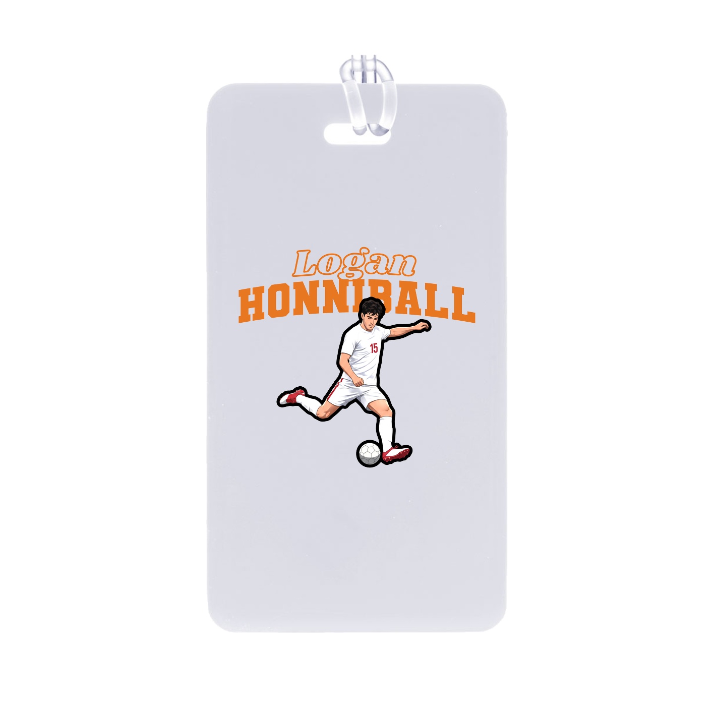 Bag Tag — Name Arch in Classic