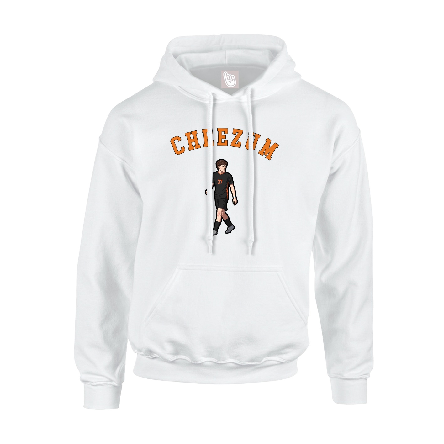 Hoodie — Shirsey Arch in White