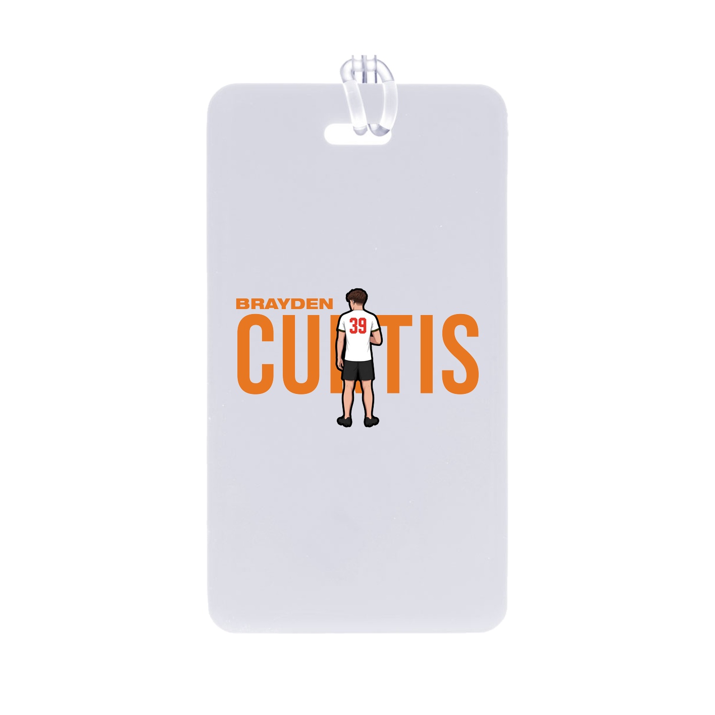 Bag Tag — Player Name in Classic