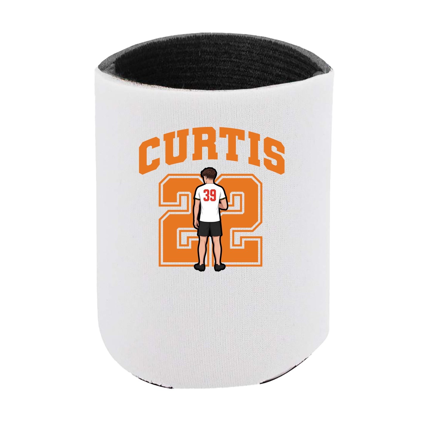 Can Holder — Number in White