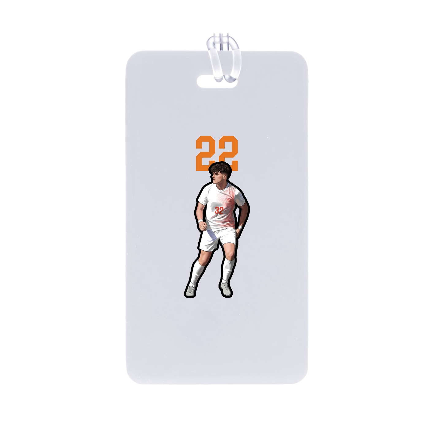 Bag Tag — Number Top in Classic