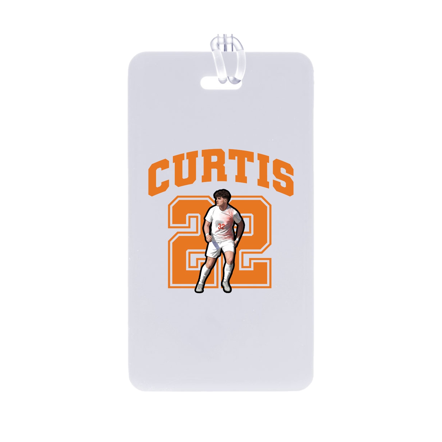 Bag Tag — Number in Classic