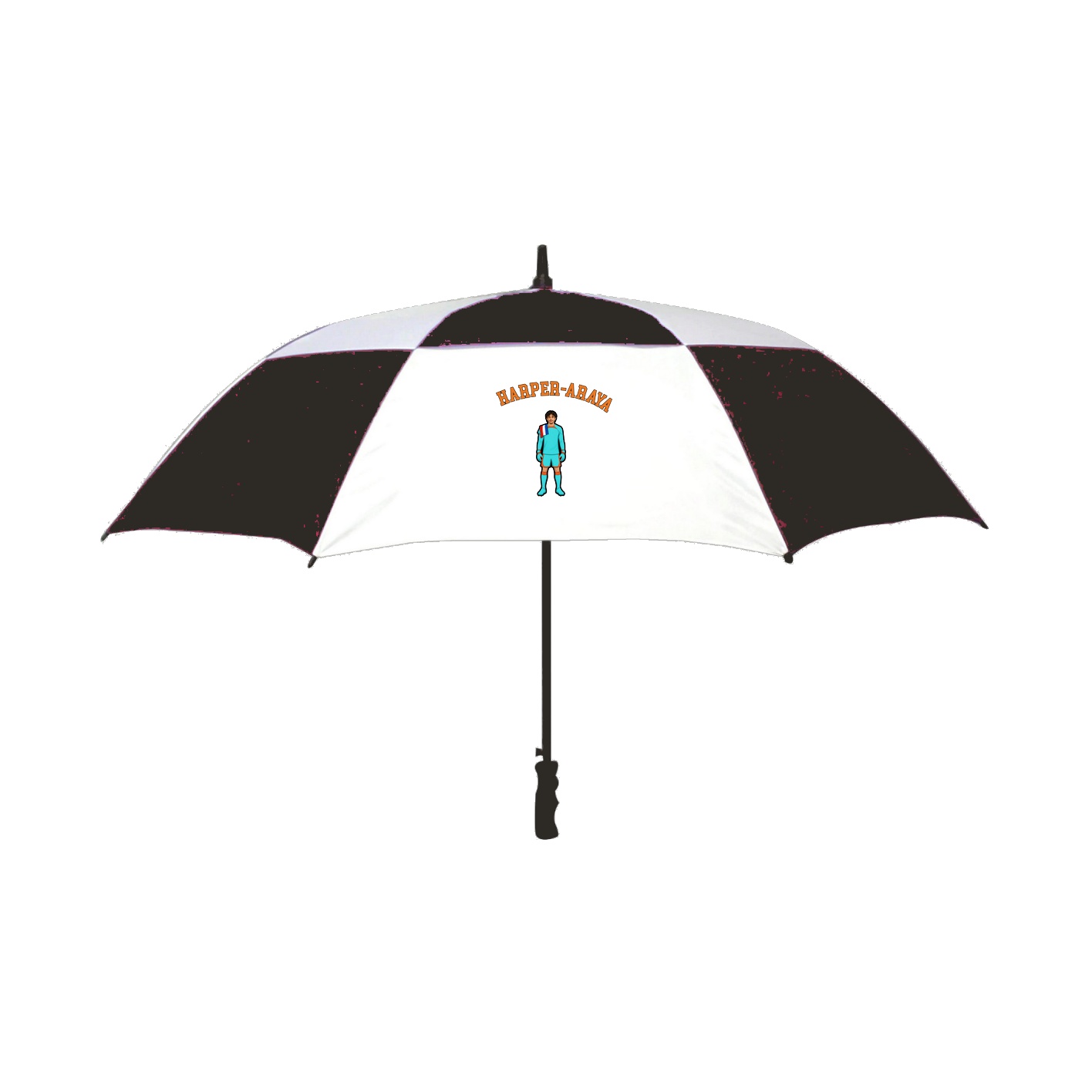 Golf Umbrella — Shirsey Arch in Black
